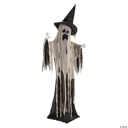 2024 NEW Animated Standing Witch Ghost Halloween Decoration