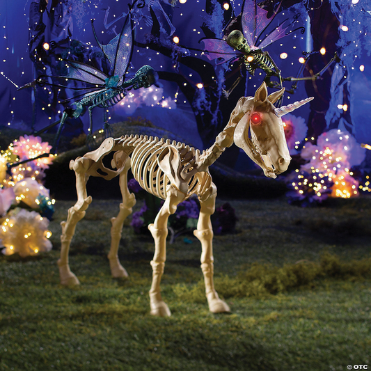 2024 NEW Unicorn Skeleton Halloween Decoration