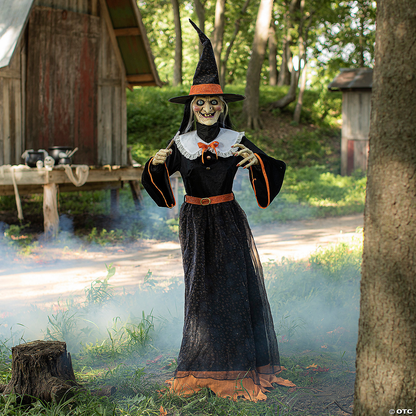 2024 NEW 7' Animated Whimsical Witch