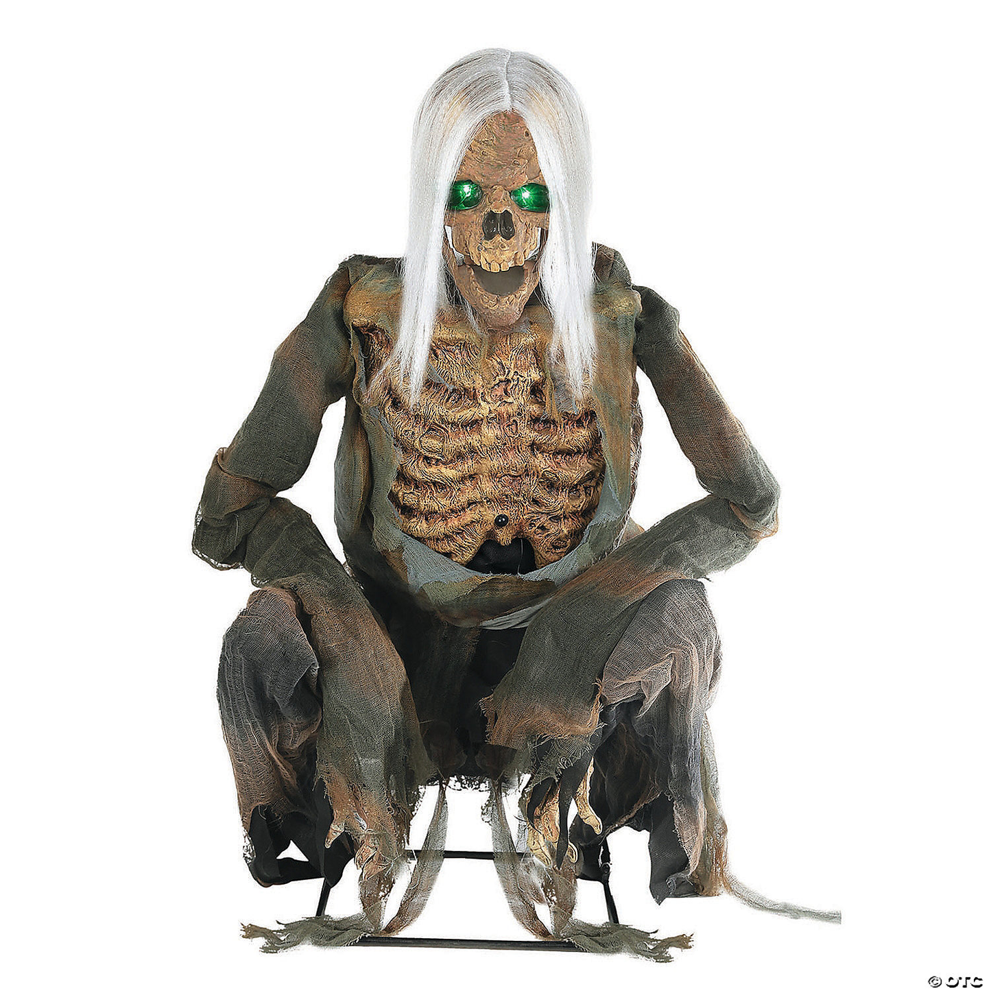 2024 NEW 36" Animated Crouching Bones Prop