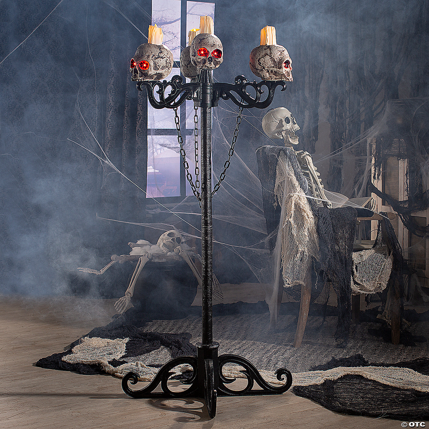 2024 NEW 3-In-1 Skull Candelabra