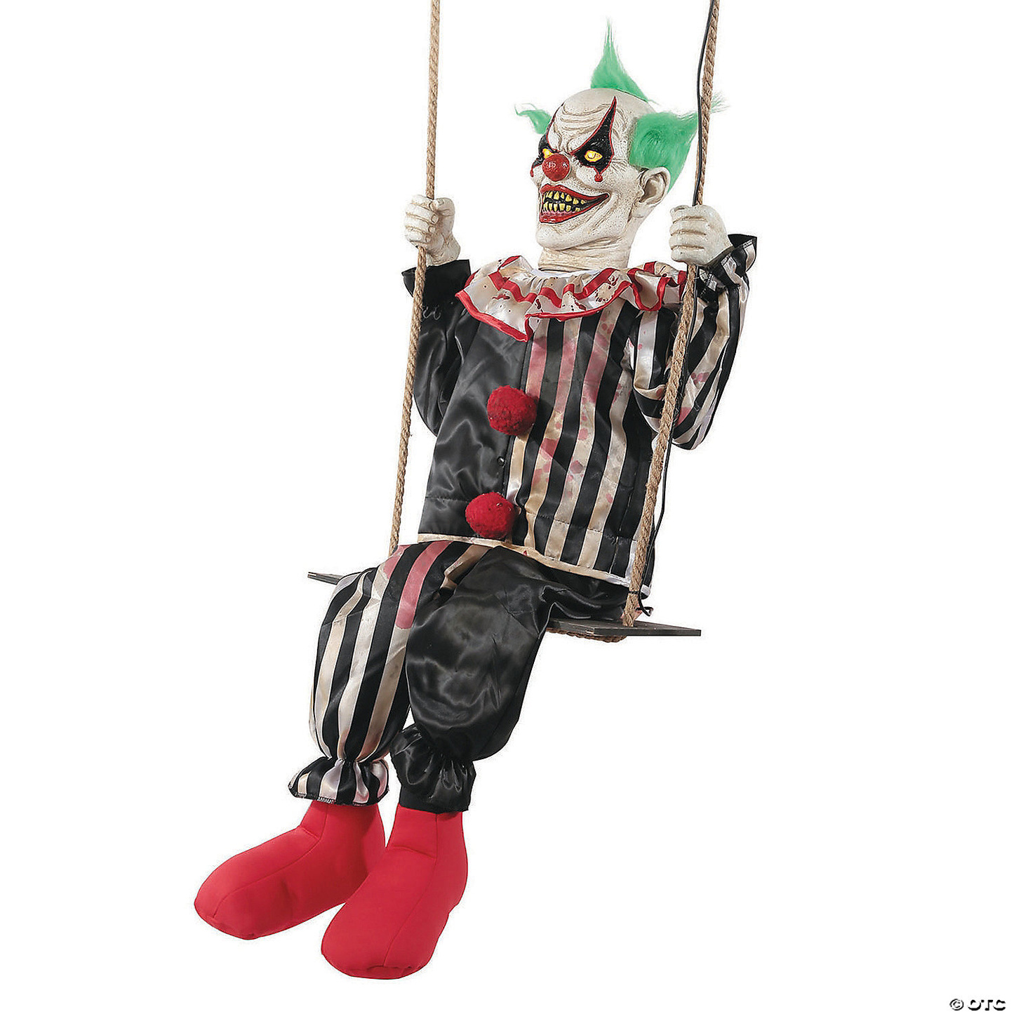 2024 NEW Animated Swinging Chuckles Clown Halloween Decoration