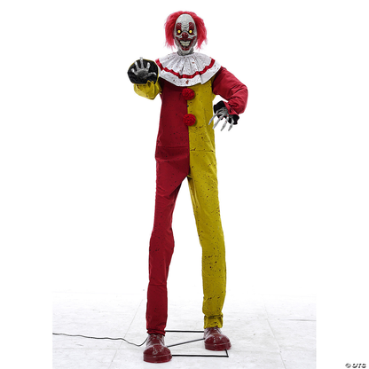 2024NEW 7' Pesky the Clown Animated Halloween Decoration